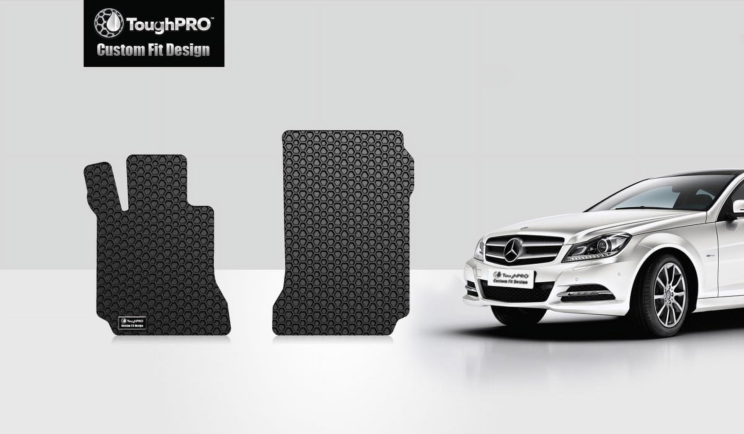 ToughPRO Two Front Mats Compatible with MERCEDESBENZ C300 All
