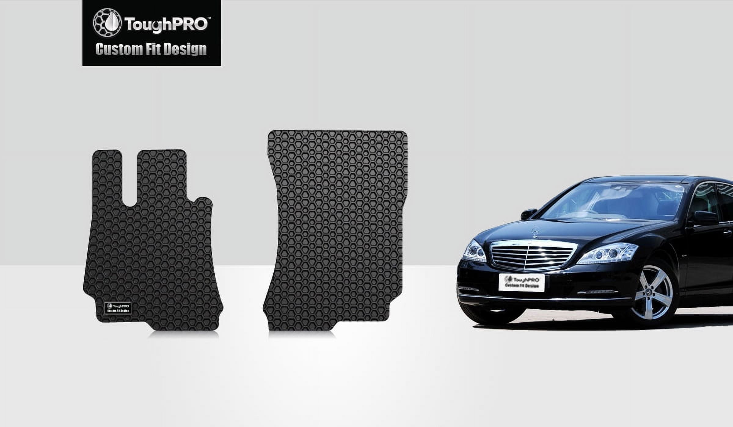 ToughPRO Two Front Mats Compatible with MERCEDESBENZ S550 All