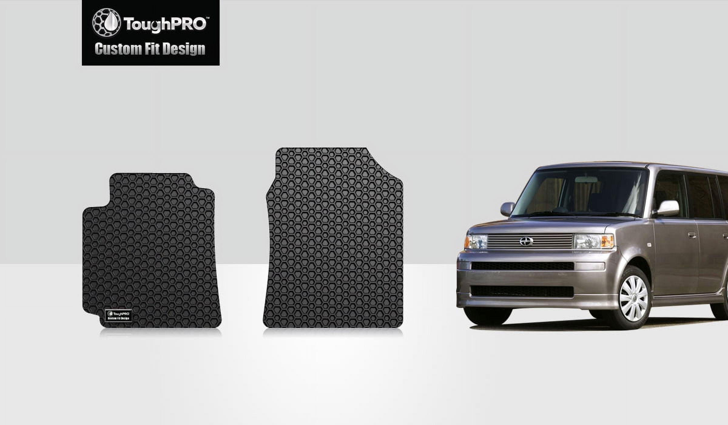 ToughPRO Two Front Mats Compatible with SCION XB All Weather Heavy