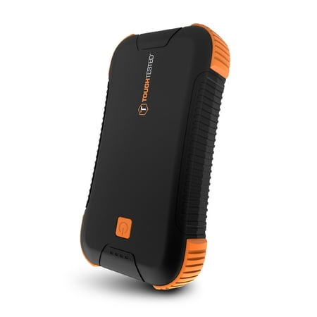 ToughTested - 45W 30,000 mAh Portable Charger for Most USB-Enabled Devices - Black/Orange