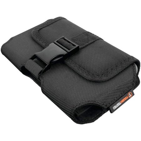 ToughTested 3XL Belt Clip Phone Holster for Extra-Large Smartphones, Rugged Ballistic Nylon Case with Magnetic Flap & Metal Buckle, 360° Rotating Locking Belt Clip, Hidden Card Pocket,5-Year Warranty