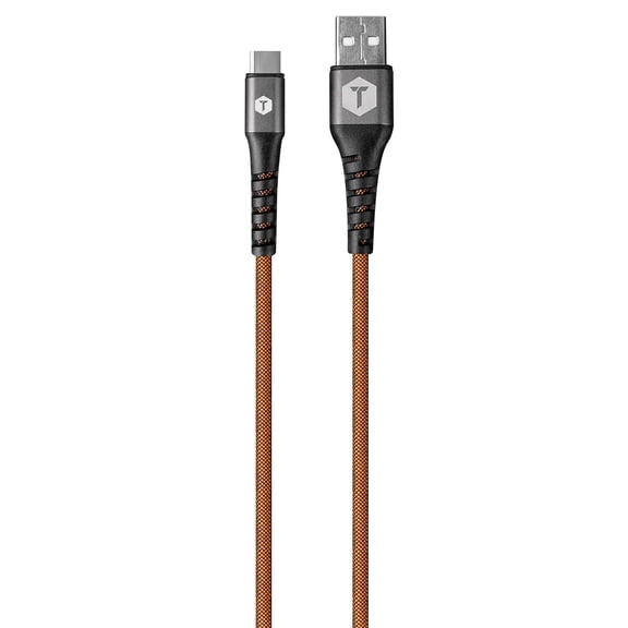 ToughTested USB-C to USB-A Cable, 8 Feet