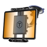 Mammoth Heavy-duty windshield suction mount with Navigator tablet/GPS mount for all vehicles.