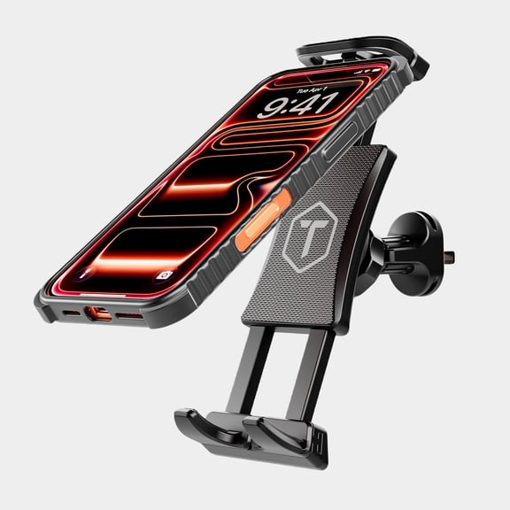ToughTested Vent Phone Mount for Car, Car Vent Phone Holder, Adjustable Air Vent Phone Mount with 360° Rotation, Fits Large Smartphones