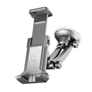 ToughTested Tablet Car Mount, Phone Mount for Dashboard & Windshield, Fits Tablets up to 12.5", 360  Adjustable Suction Holder