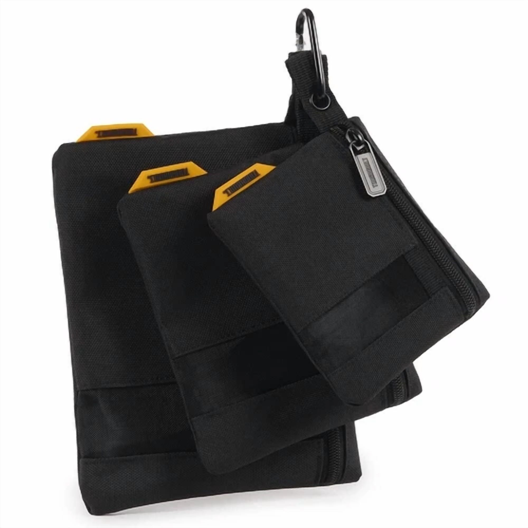 Toughbuilt® Fastener Zippered Accessory Tool Bags W/Mesh Windows - 3 ...