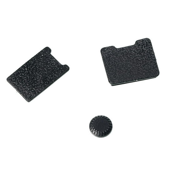 Toughened Polypropylene Camera Terminal and Vertical Grip Connector Cover for Protecting Shutter Remote, Sync Line Socket and Handle Contacts
