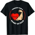 thumbnail image 1 of Tougher Than A Heart Attack Survivor Bypass Cardiac T-Shirt, 1 of 4