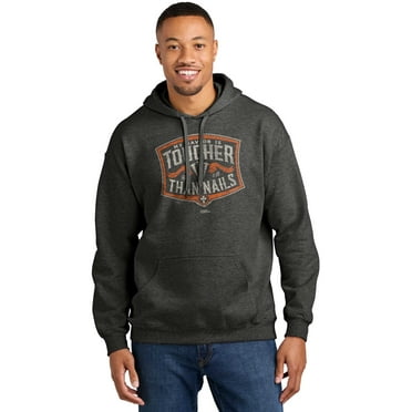 Light Source Mens Hooded Sweatshirt Tougher Than Nails 3X