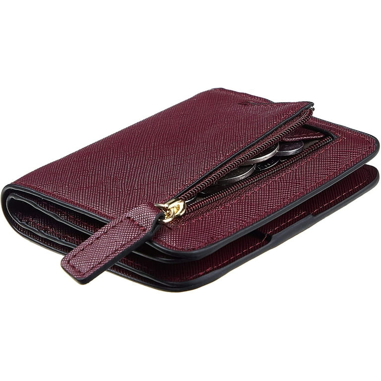 Toughergun Womens Rfid Blocking Small Compact Bifold Luxury Genuine Leather Pocket Wallet Ladies Mini Purse with ID Window Walmart