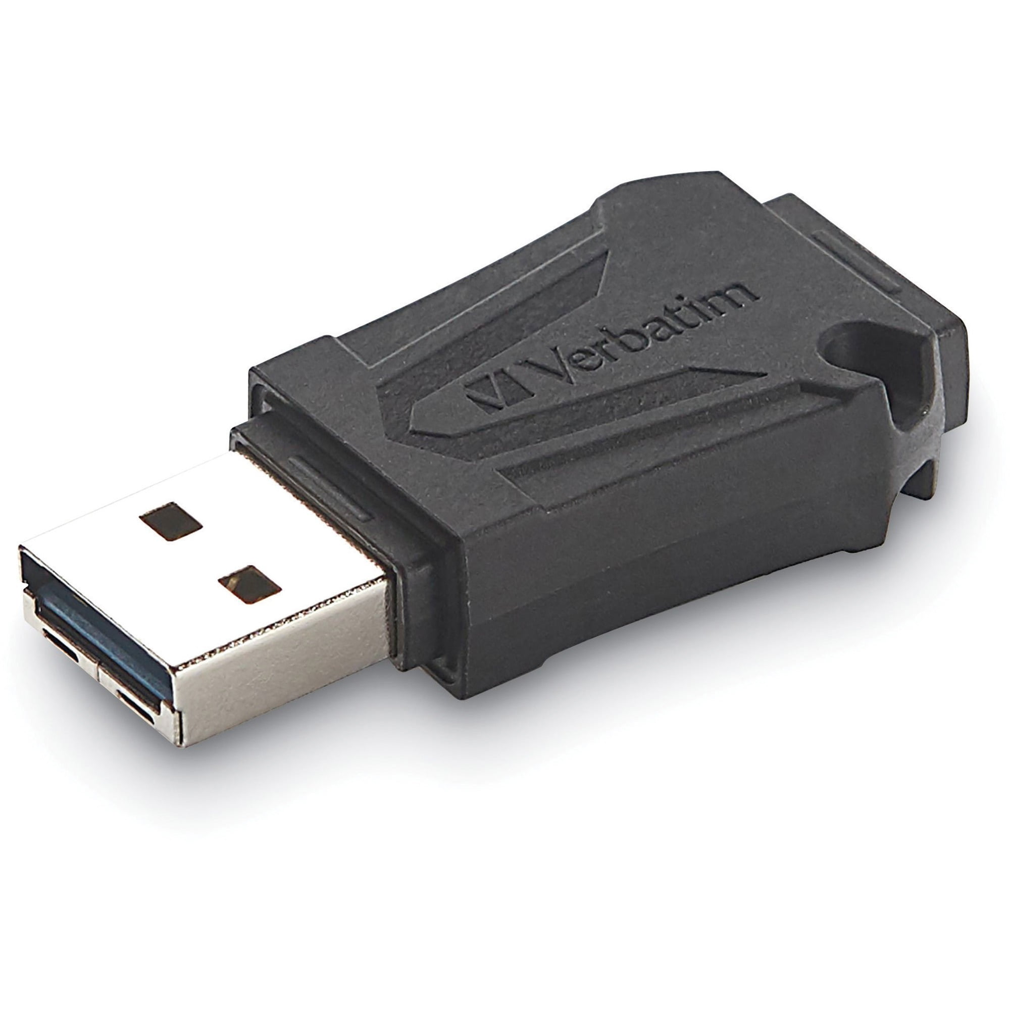 Verbatim PinStripe USB Flash Drives - 16 GB - USB 2.0 - Black - 5 / Bundle Verbatim PinStripe USB Flash Drives - 16 GB - USB 2.0 - Black - 5 / Bundle