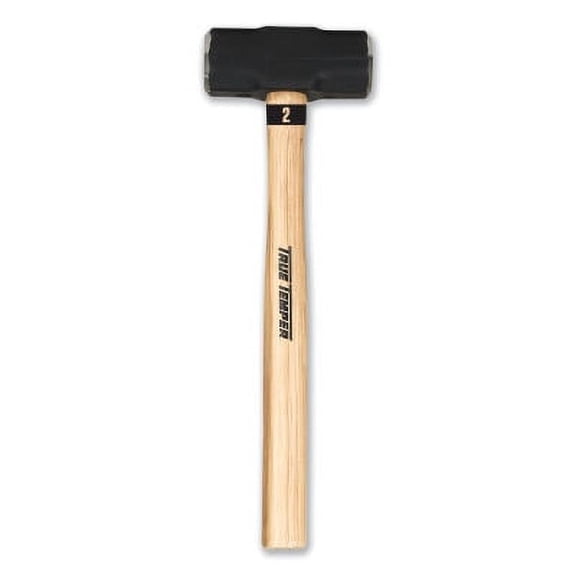 True Temper 027-20184100 16 in. Toughstrike American Hickory Engineer Hammer - Handle - 2 lbs