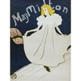 thumbnail image 1 of Toulouse-Lautrec Dancer May Milton Advert Extra Large Art Print Wall Mural Poster Premium XL, 1 of 3