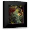 thumbnail image 1 of Toulouse-Lautrec, Henri 12x14 Black Modern Framed Museum Art Print Titled - At The Rat Mort Detail, 1 of 5