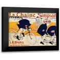 thumbnail image 1 of Toulouse-Lautrec, Henri 18x14 Black Modern Framed Museum Art Print Titled - The Simpson Chain, 1 of 5