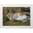 thumbnail image 1 of Toulouse-Lautrec, Henri 18x14 White Modern Wood Framed Museum Art Print Titled - Two Friends, 1 of 4