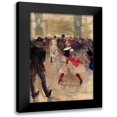 thumbnail image 1 of Toulouse-Lautrec, Henri de 11x14 Black Modern Framed Museum Art Print Titled - A lElysee Montmartre, 1 of 5