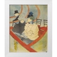 thumbnail image 1 of Toulouse-Lautrec, Henri de 12x14 White Modern Wood Framed Museum Art Print Titled - The great lodge, 1 of 4