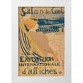 thumbnail image 1 of Toulouse-Lautrec, Henri de 13x18 White Modern Wood Framed Museum Art Print Titled - Salon des Cent: Exposition Internationale daffiches, 1 of 4