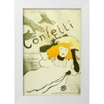 thumbnail image 1 of Toulouse-Lautrec, Henri de 17x24 White Modern Wood Framed Museum Art Print Titled - Confetti, 1927, 1 of 4