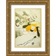 thumbnail image 1 of Toulouse-Lautrec, Henri de 23x32 Gold Ornate Wood Framed with Double Matting Museum Art Print Titled - Confetti, 1927, 1 of 4