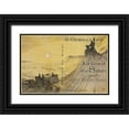thumbnail image 1 of Toulouse-Lautrec, Henri de 32x23 Black Ornate Wood Framed with Double Matting Museum Art Print Titled - Au pied du Sinai Couverture, 1 of 4