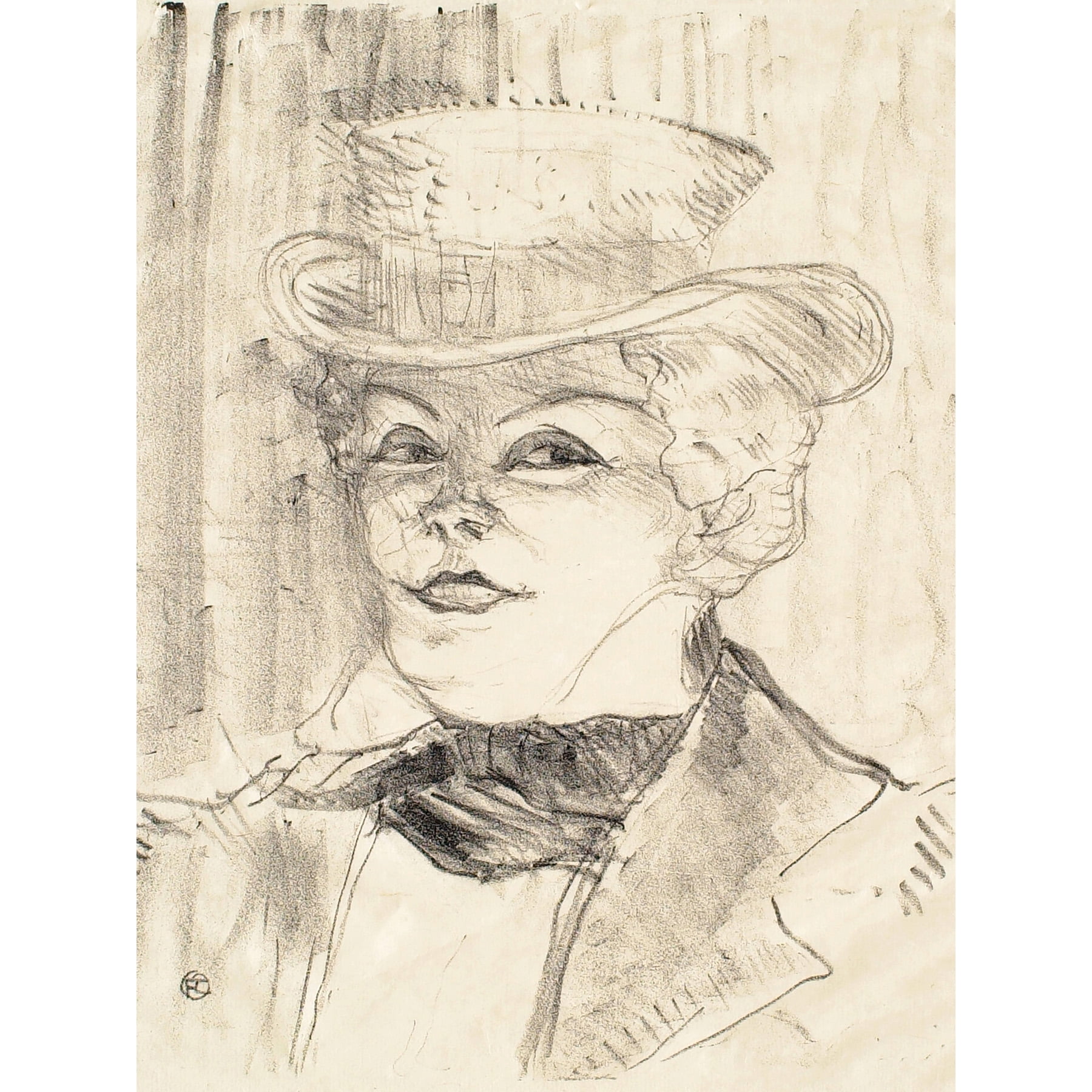 Toulouse Lautrec Madame Rejane 1894 Extra Large XL Wall Art Poster