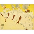 thumbnail image 1 of Toulouse-Lautrec Mademoiselle Eglantine's Troupe Advert Extra Large XL Wall Art Poster Print, 1 of 3