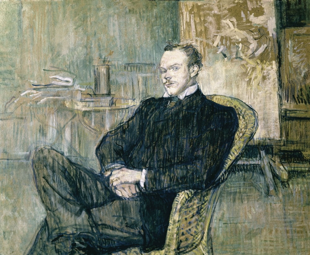 Toulouse-Lautrechenri De (1864-1901) Canvas Art - (24 x 18)
