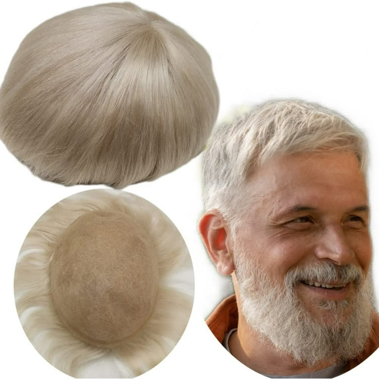 Toupee for Men NLW men hair pieces Mens Toupee Human Hair