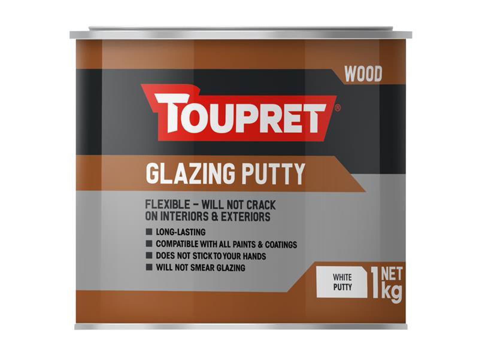 Toupret - Glazing Putty 1kg
