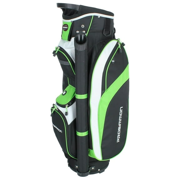 Tour 14 Way Cart Golf Bag Black/Green