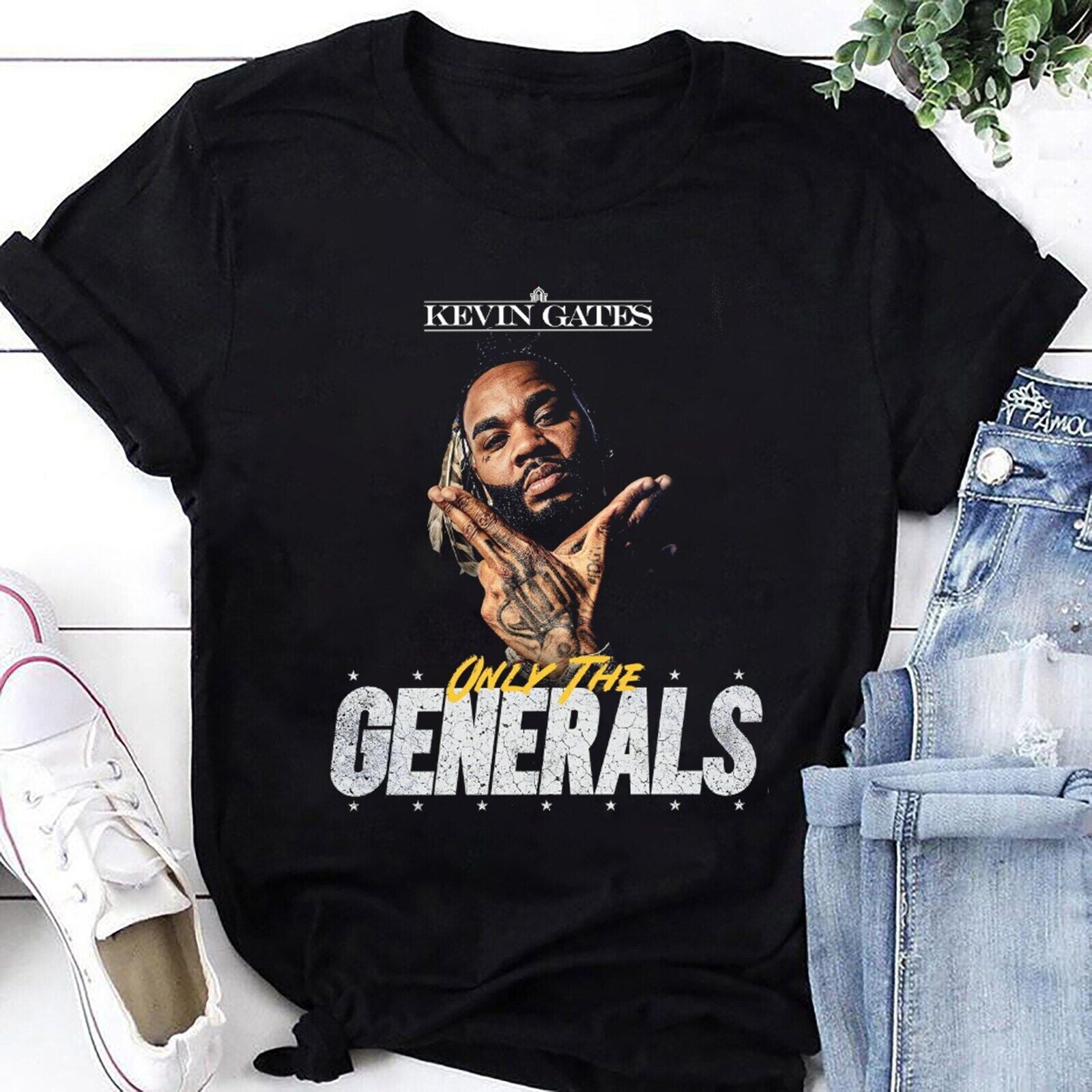Tour 2023 Kevin Gates Only The Generals TShirt, Kevin Gates Merch
