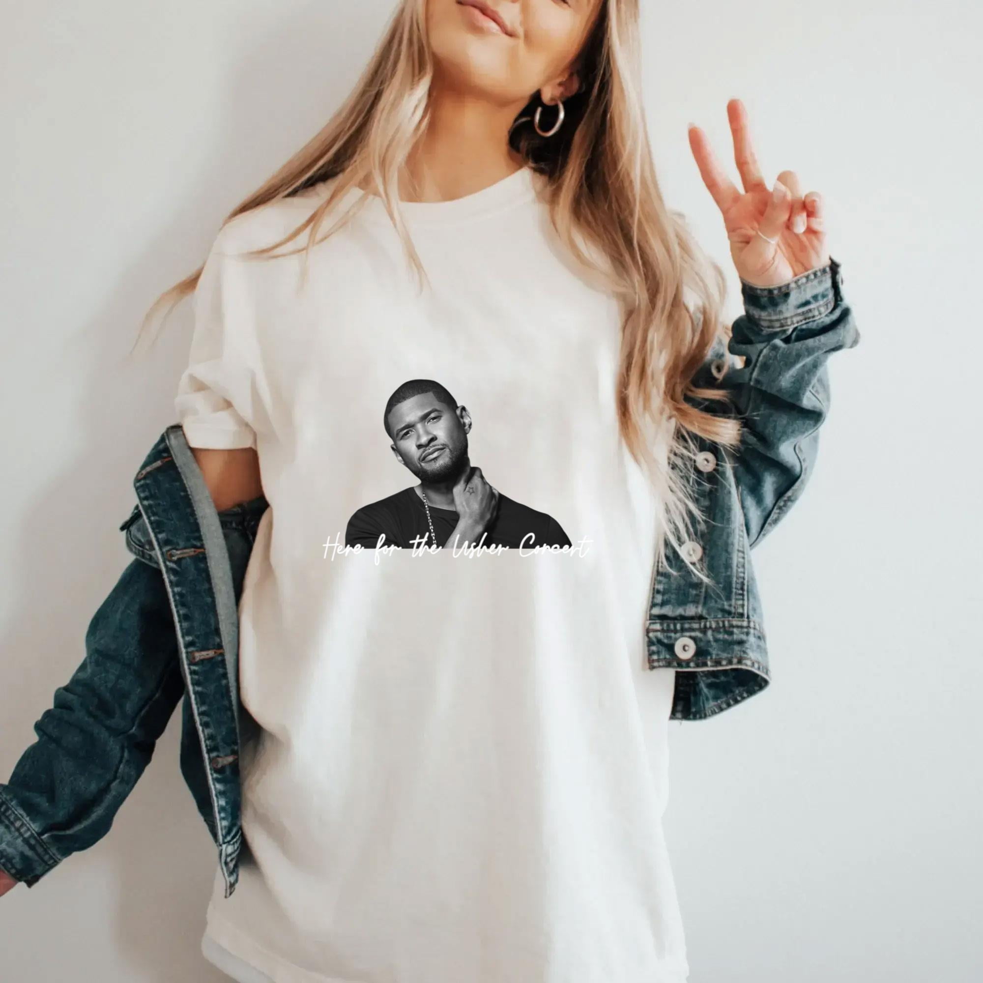 Tour 2024 Usher Past Present Future Shirt, Usher Concert 2024 Shirt
