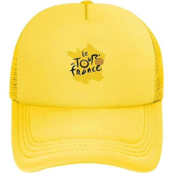 Tour De France Baseball Cap Fashion Mens Women's Trucker Hat Washable Adjustable Trucker Hat