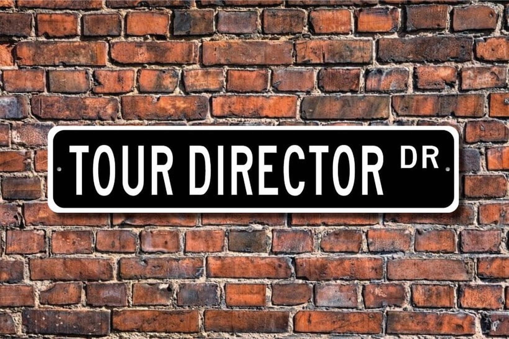 Directr Sign Tour Director Tour Director Gift Tour Director Sign travel agency ...