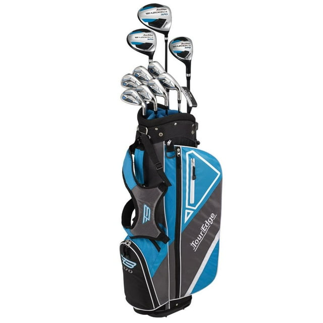 Free Shipping! Tour Edge Bazooka 370 Complete Golf Set Left Hand Steel ...