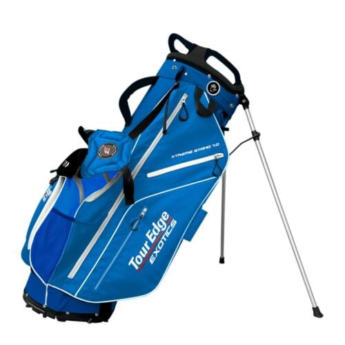 Tour Edge Exotics Xtreme 7.0 Golf Stand Bag Blue/White