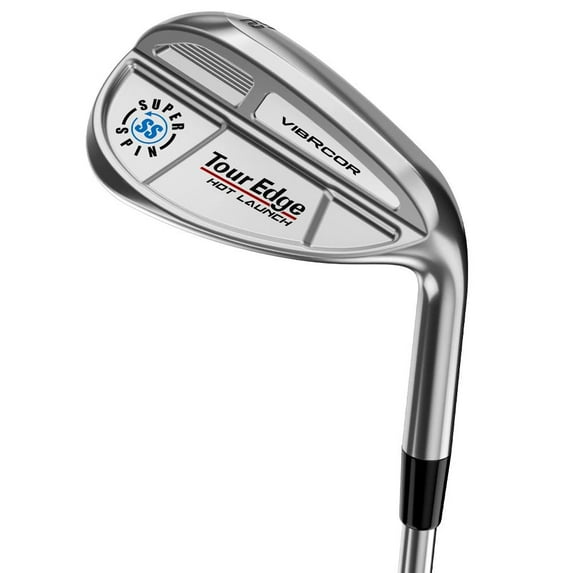 Tour Edge Golf LH Prior Generation Hot Launch Superspin Vibrcor Wedge 60 Uniflex (Lft)