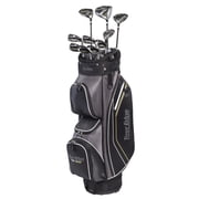 Tour Edge Golf LH TE-200 Complete Set With Bag Graphite Senior Flex Left Handed