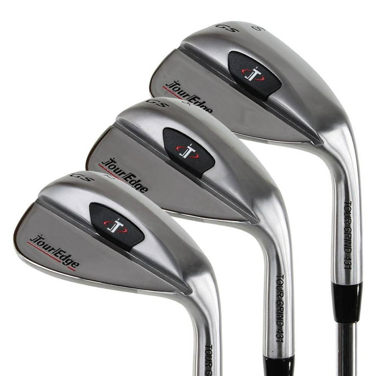 Tour Edge Golf TGS 3-Piece Wedge Set - 52* Approach, 56 Tour Edge Golf TGS 3-Piece Wedge Set - 52* Approach, 56