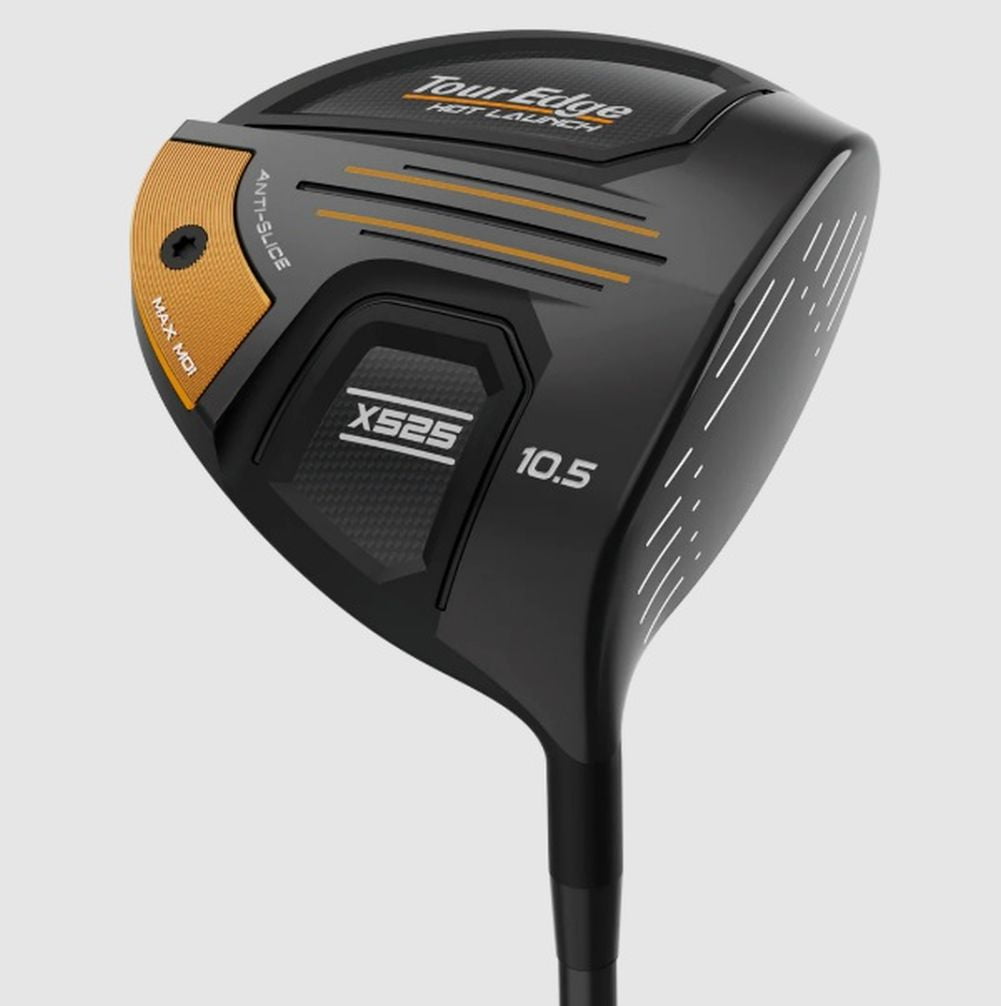Tour Edge Men's Hot Launch X525 Driver Ust Mamiya Helium Regular Right ...