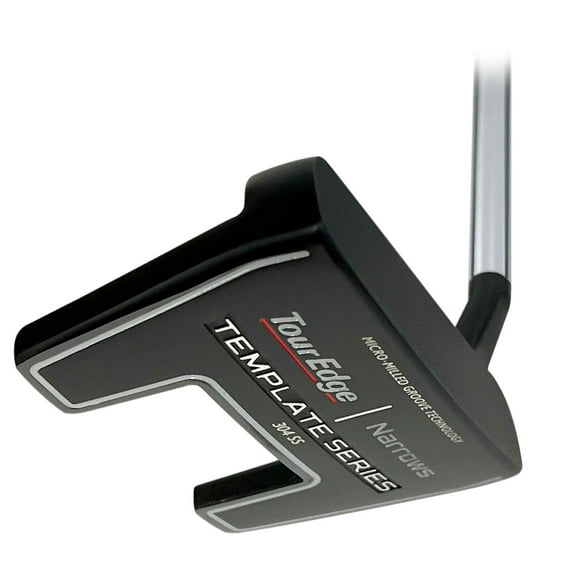 Tour Edge Pure Feel Template Series Narrows Putter 35" (Black, Mallet, Small Slant) 2023 NEW