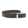 thumbnail image 1 of Tour Gear Cut to Fit Men's Leather Golf Belt, Brown Strap/Black Buckle -, 1 of 2