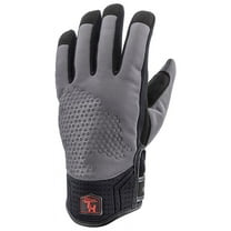 Tourmaster Storm Chaser Mens Wet and Cold Riding Gloves Gray LG