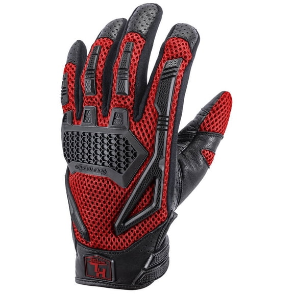 Tourmaster Switchback Mens Adventure Touring Gloves Red XL