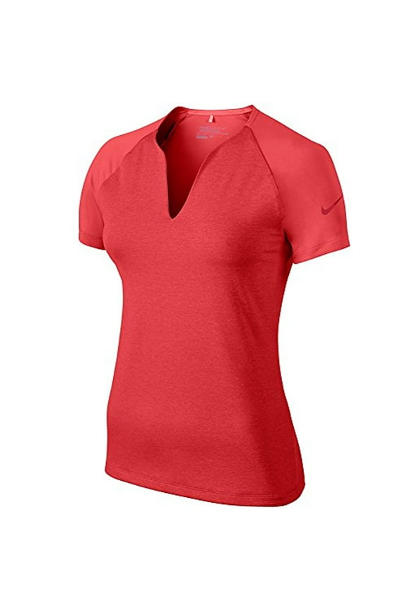 Tour Mesh Golf Top 2015 Womens LT Crimson/University Red Large
