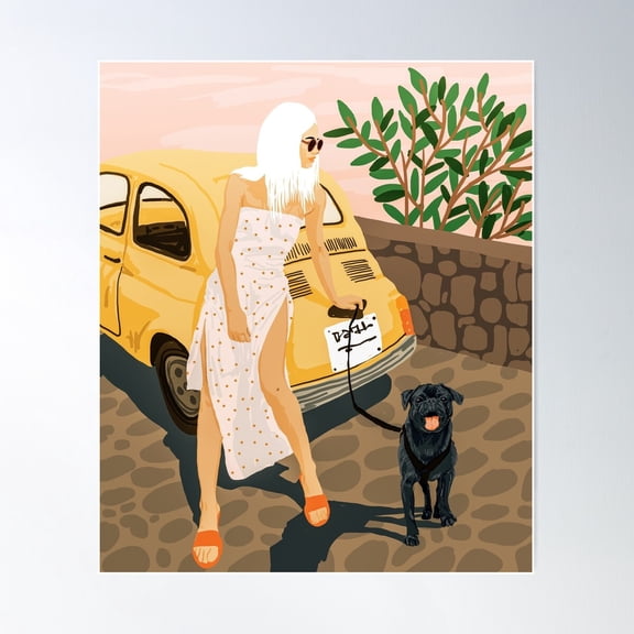 Tour Poster Wall Art, Modern Wall Decor For Living Room Bedroom, 12x18 UNFRAMED