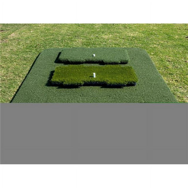 Tour Pro Elite MA000028 3 ft. 10 in. x 4 ft. 10 in. Interchangeable Three In One Golf Mat