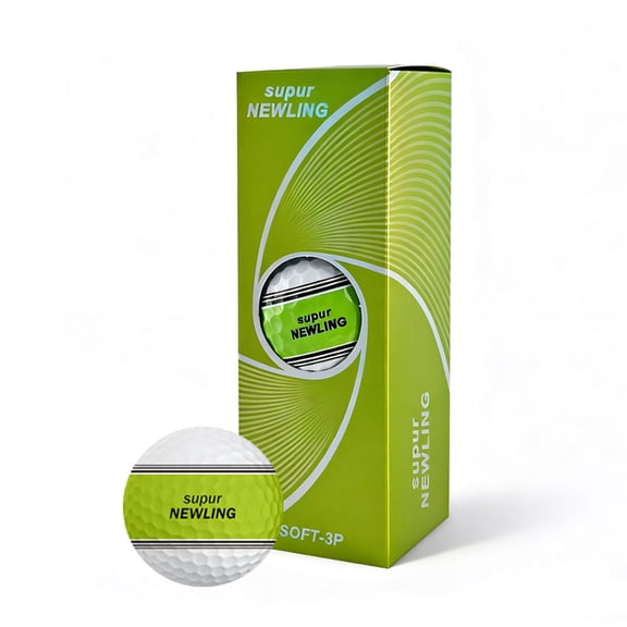 Tour Response Golf Balls, Enhanced 360 ClearPath Alignment, Speed Wrapped Core for Distance and Feel, Pack of 3